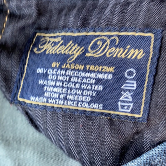 Fidelity Blue Delphi Scoop Low Rise Skinny Jeans Size 28 - Picture 8 of 15